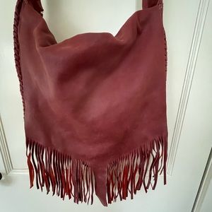 Zadig & Voltaire fringed shoulder bag